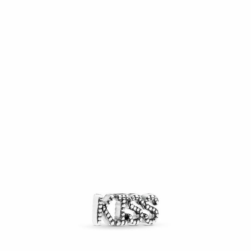 Pandora Kiss Script Petite Locket Charm NZ, Sterling Silver (874962-GVZ)